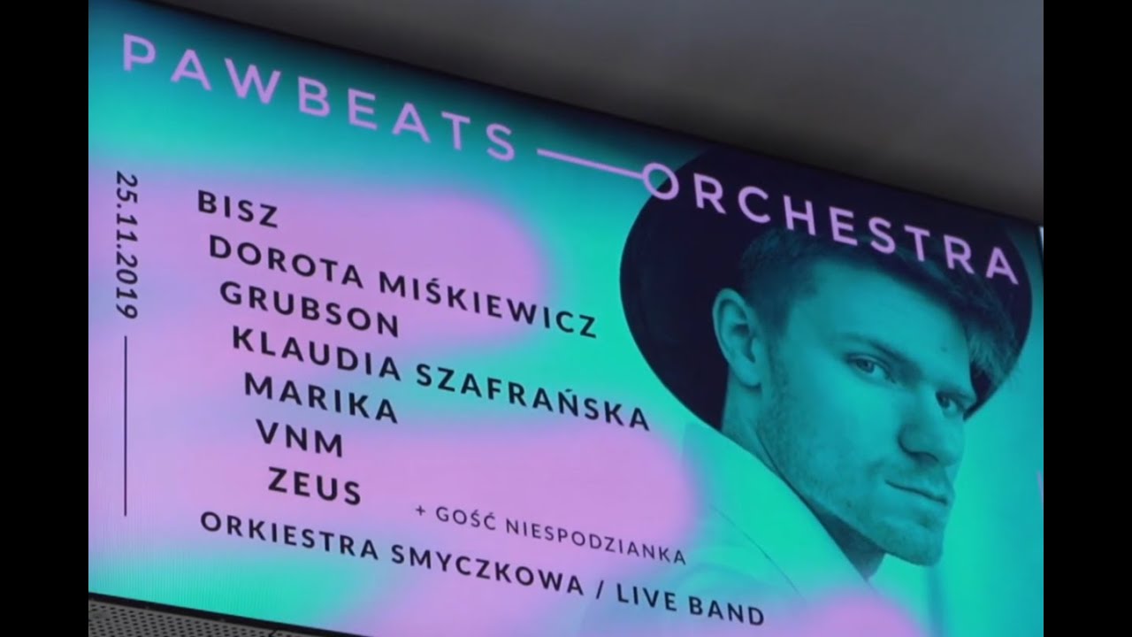 Koncert Pawbeats Orchestra w ICE Kraków