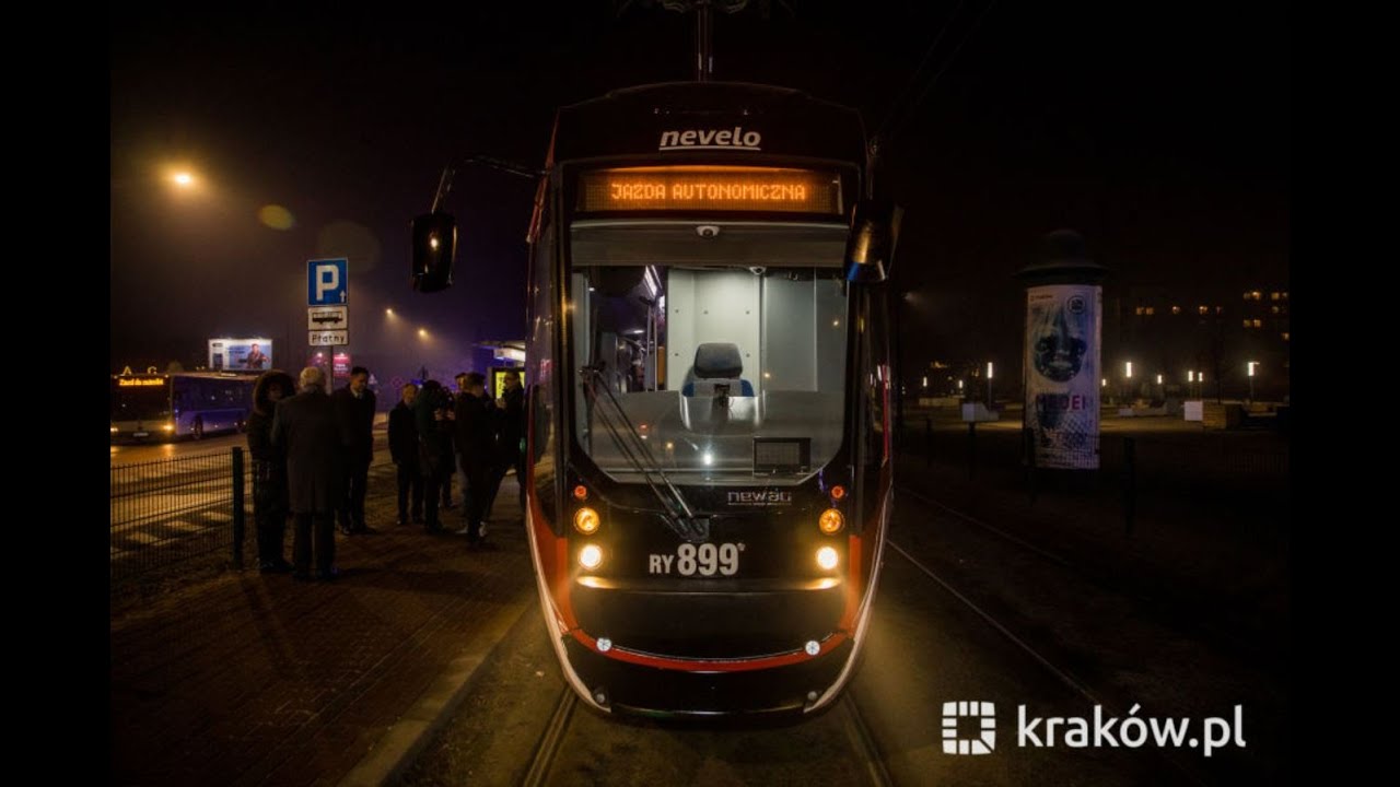 Pierwszy w Polsce autonomiczny przejazd tramwaju